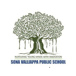 Sona Valliappa Public School Logo
