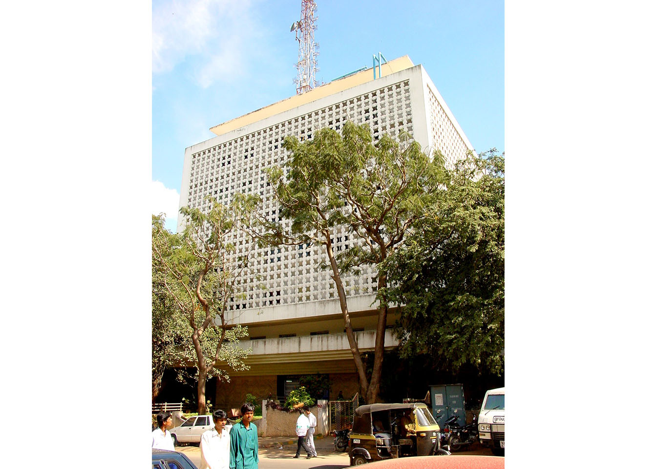 first satellite bought at sona tower 